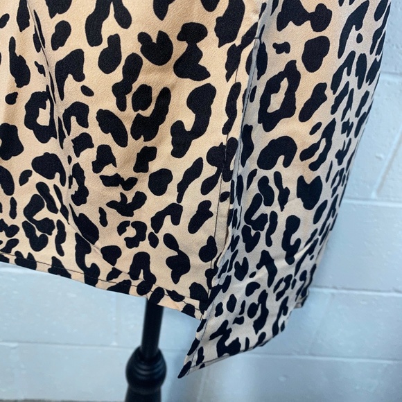 Honey Punch Leopard Print Long Sleeve High Low Top - Picture 11 of 15